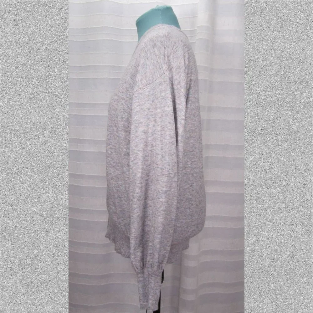 *FINAL PRICE* Ella Moss Puff Sleeve Maggie Sweater in Light Purple - XL - Picture 4 of 7